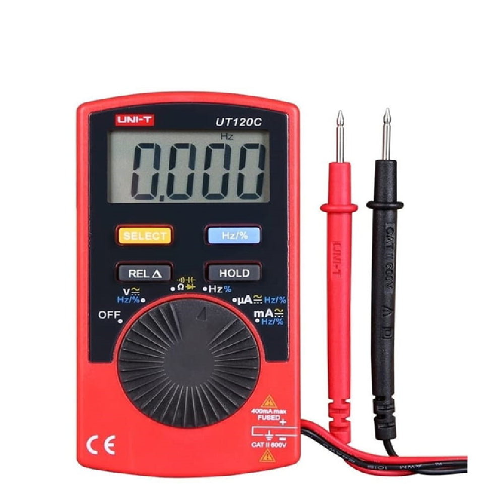 [83614] UNI-T Pocket Size Digital Multimeter With LCD Display - UT120C Image 