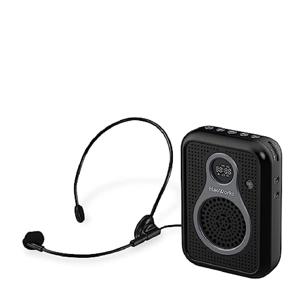 [83969] 10W Portable Mini PA Speaker System With 1800mAh Rechargeable Lithium Battery, Headset, Microphone Image 
