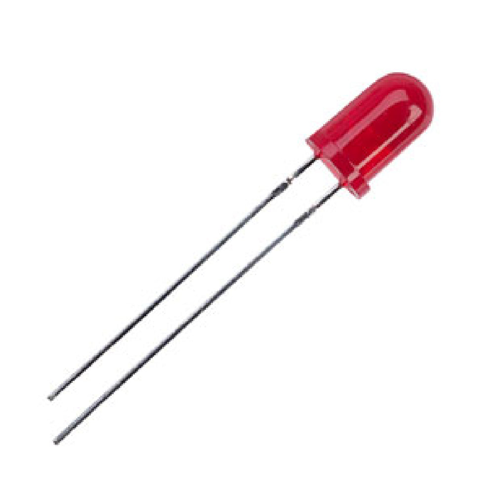 [84262] 1.85V 20mA RED Light Emitting Clear Diode - 5mm Image 