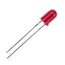 [84262] 1.85V 20mA RED Light Emitting Clear Diode - 5mm Image 