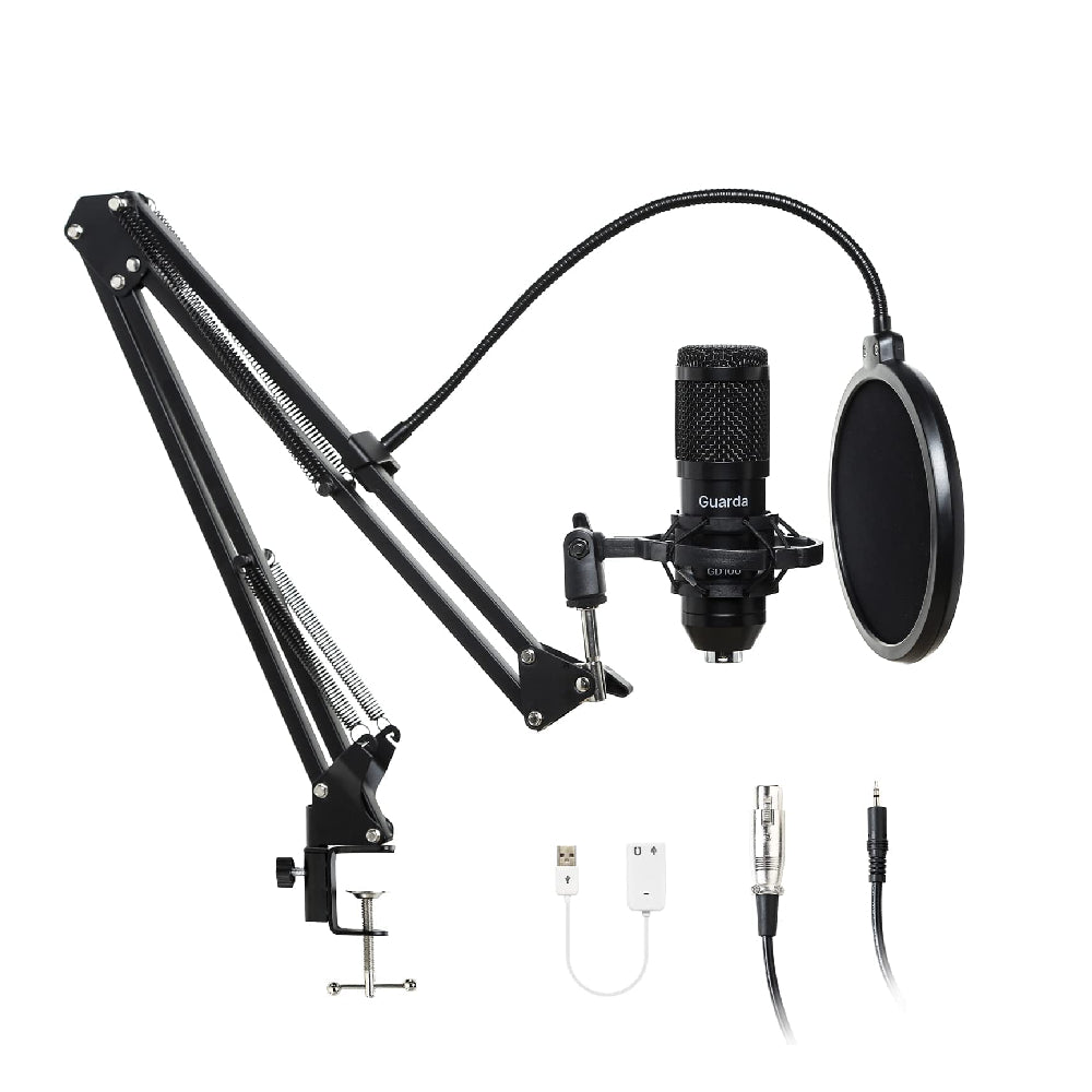 [84155] USB Condenser Microphone for Computer, Great for Gaming, Podcast, LiveStreaming, YouTube Image 