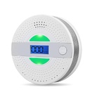 [84164] Smoke And Carbon Monoxide Detector, Battery Powered With LCD Indicator - 4.13 x 4.13 x 1.38 inches Image 