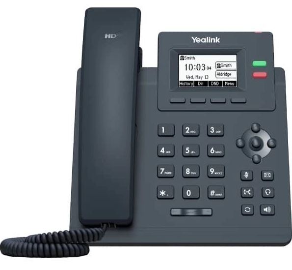 [84194] Yealink Classic Business-Level IP 5-Way 2-Line Phone Image 