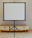 [83853] Tripod Projector Screen - 65" x 50" Image 