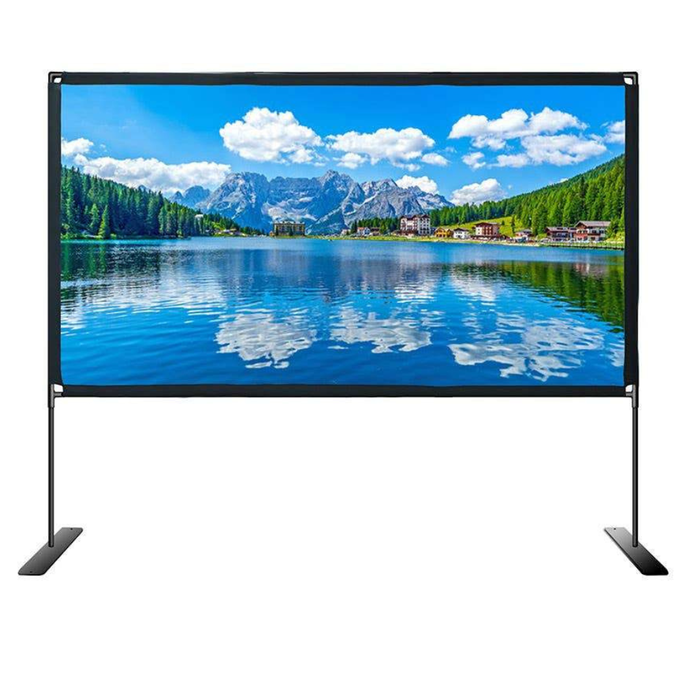 [83852] Projector Screen 100 Inch 16:9  With Stable Stand Image 