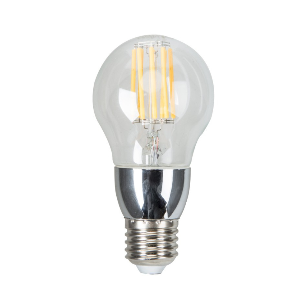 [83911] Luceco LED Filament Light Bulb 7.5W A60 E27 800lm 2700K Warm White Image 