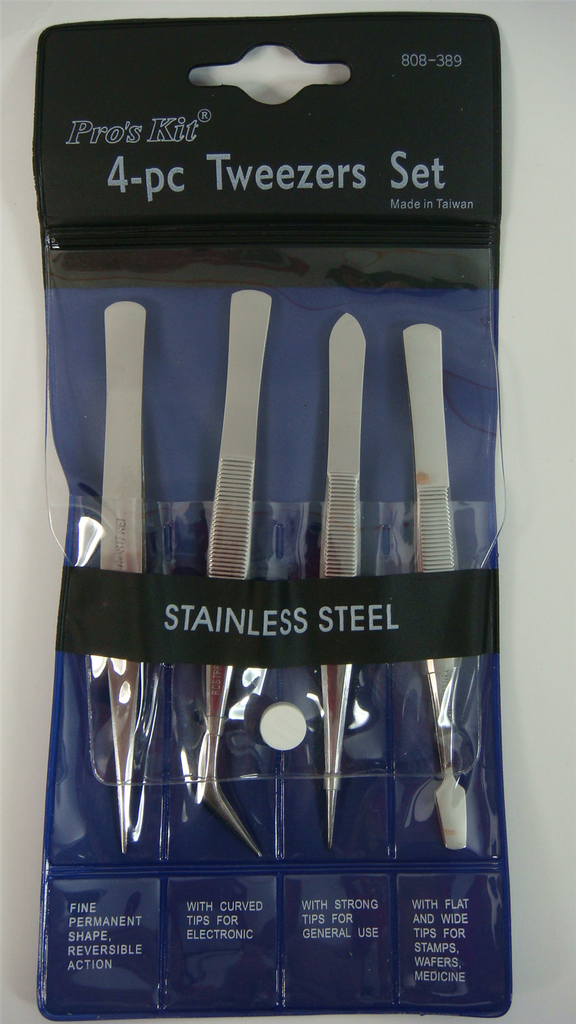 [83475] 4Pcs Tweezer Set Image 