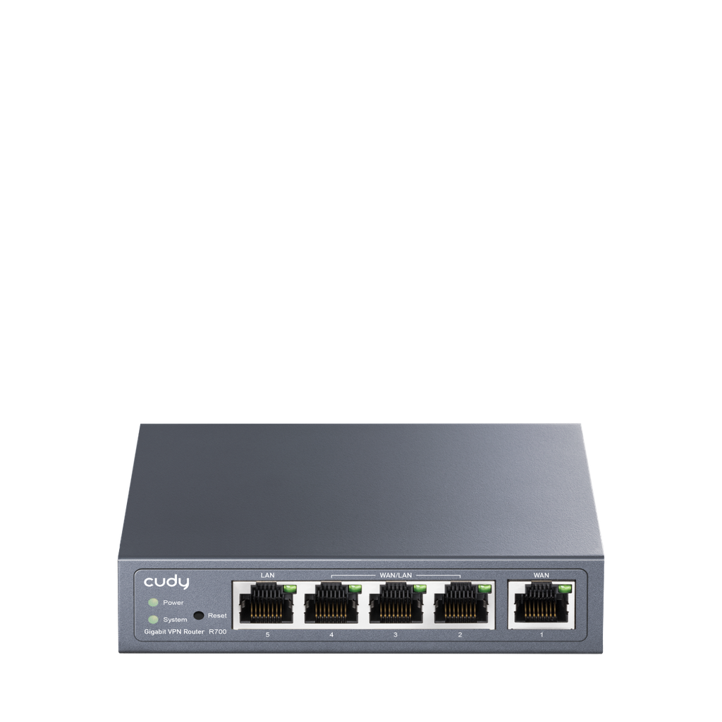 Cudy Gigabit Multi-WAN VPN Router 1 GbE WAN,  1GbE LAN, 3 Configurable WAN/LAN