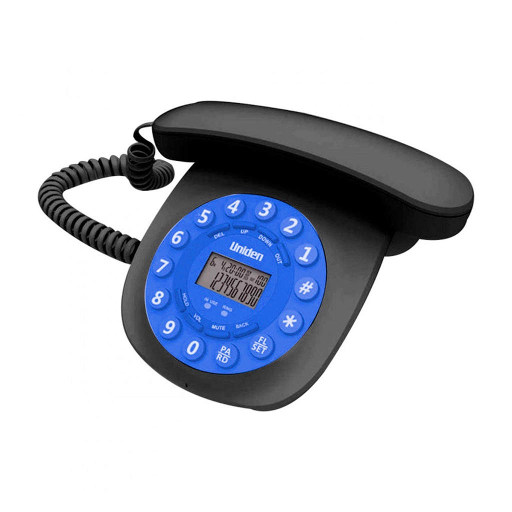 [83292] Uniden Retro Design Corded Phone Image 