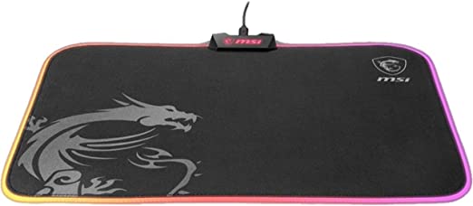 [83289] MSI AGILITY GD60 RGB Gaming Mouse Pad Anti-Slip Base - 386 x 276 x 4 mm Image 