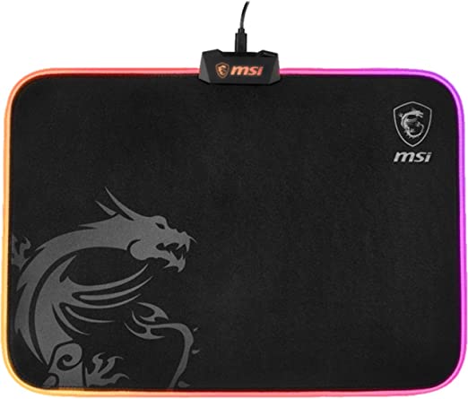 [83289] MSI AGILITY GD60 RGB Gaming Mouse Pad Anti-Slip Base - 386 x 276 x 4 mm Image 