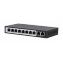[83053] EXTRALINK 8x port PoE + 2x uplink RJ45 switch CERES Image 
