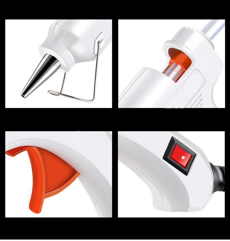[82978] OLOEY 40W Hot Melt Glue Gun 7mm*160mm Glue Stick Industrial Mini Glue Guns Thermo Image 