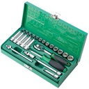 [69869] 24Pcs 6.3mm Driver Socket Tool Set Image 