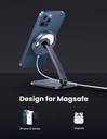 [82864] UGREEN Foldable Stand for Apple Original MagSafe Charger Image 