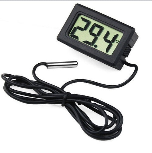 [82564] Mini Digital LCD Indoor Temperature Thermometer With Sensor Image 