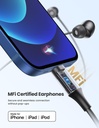 [82381] UGREEN In-Ear Earphones with Lightning Connector Image 