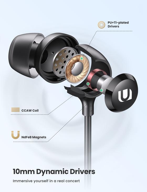 [82381] UGREEN In-Ear Earphones with Lightning Connector Image 