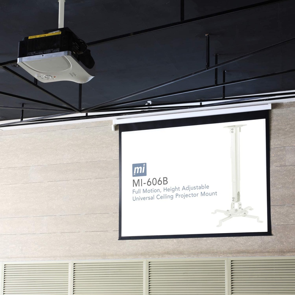 [82113] Projector Ceiling Mount Bracket -  5.1"- 12.6", Max 10kgs/22lbs Image 