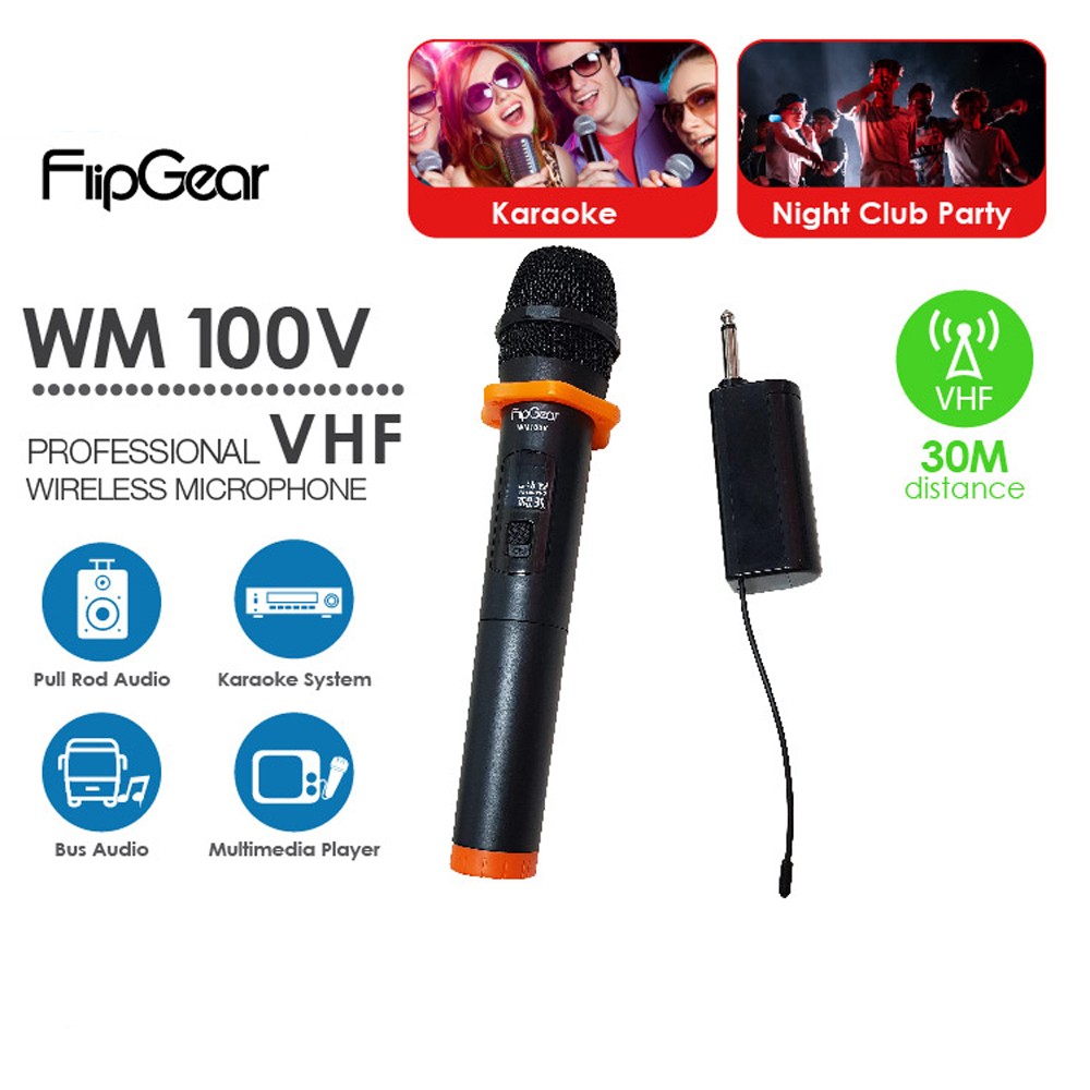 [81908] VINNFIER WM100V PROFESIONAL WIRELESS MICROPHONE Image 