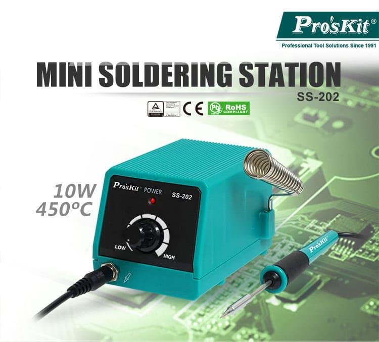 [81861] Mini Soldering Station Pro'sKit SS-202F Image 