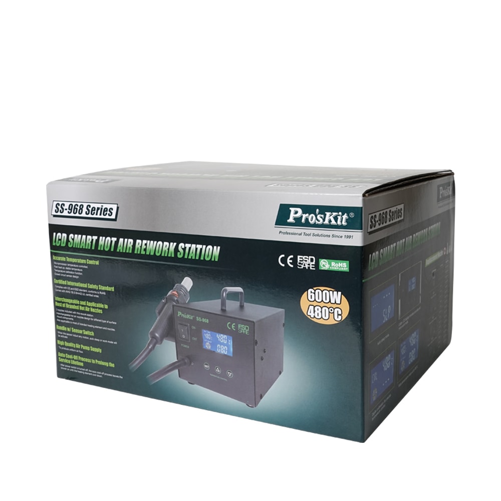 [80761] LCD Smart Hot Air Rework Station Image 