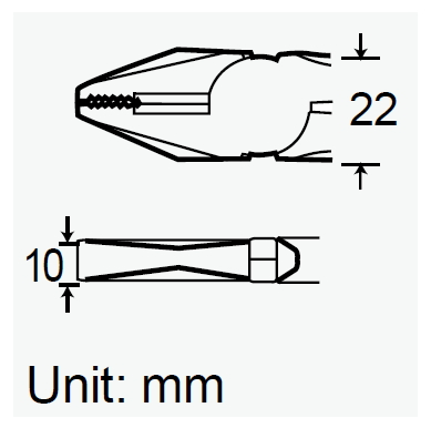 [61238] Linemans Plier - 165mm Image 
