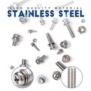 [81730] Stainless Steel Pan Round Head Screws M2 With Nut Image 
