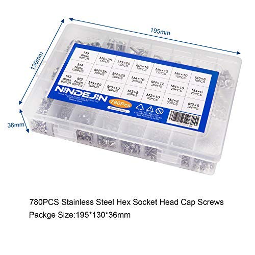 [81729] Stainless Steel Pan Round Head Screws M3 With Nut Image 