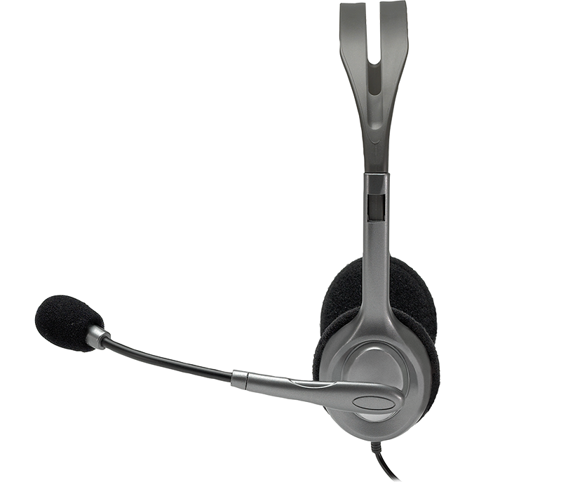[80555] Logitech Stereo Computer Headset Image 