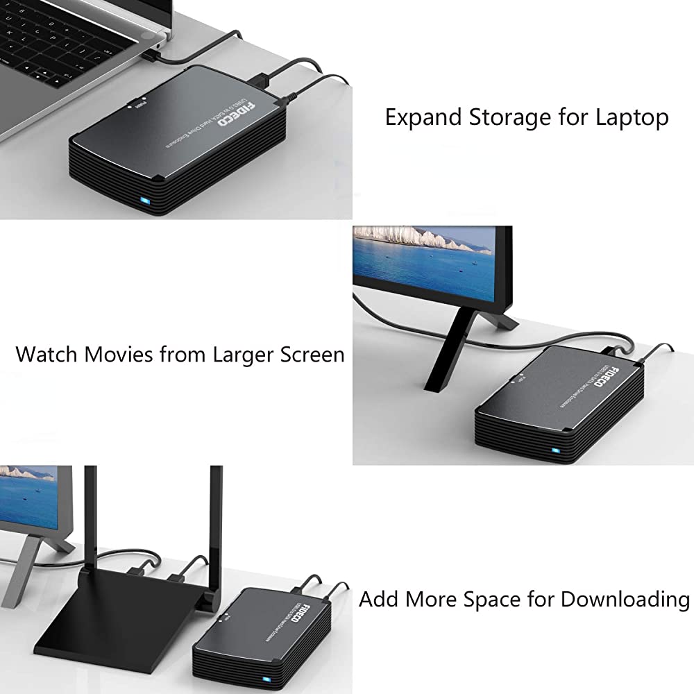 [81684] Enc 3.5" Fideco SATA USB3.0 (MR103GY) Image 