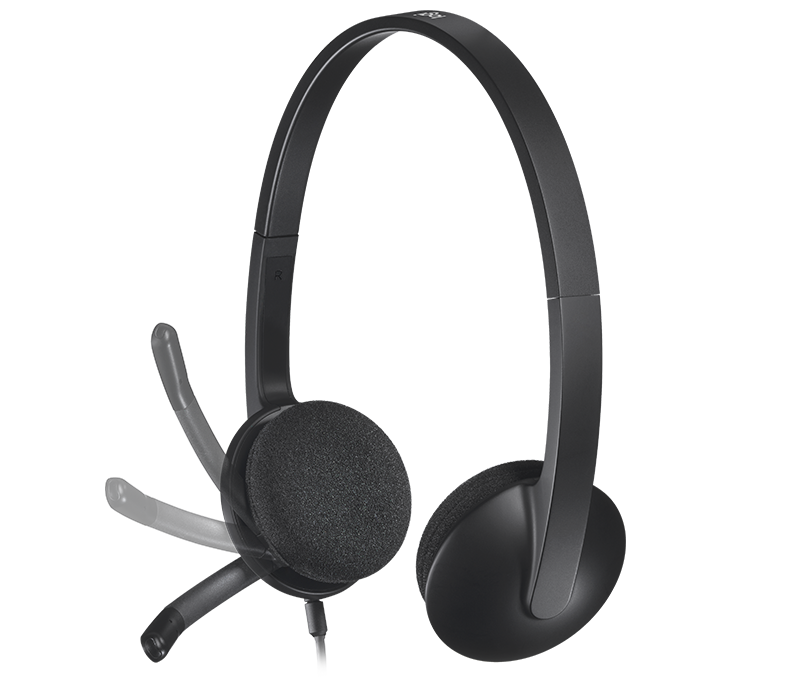 [80788] Logitech Headset Clear Digital Stereo USB Image 
