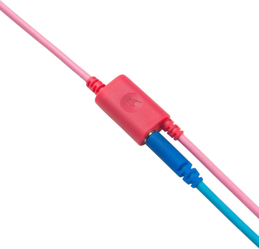 [81659] Headset Motorola Wired On-Ear Pulse Squads 200 Pnk Image 