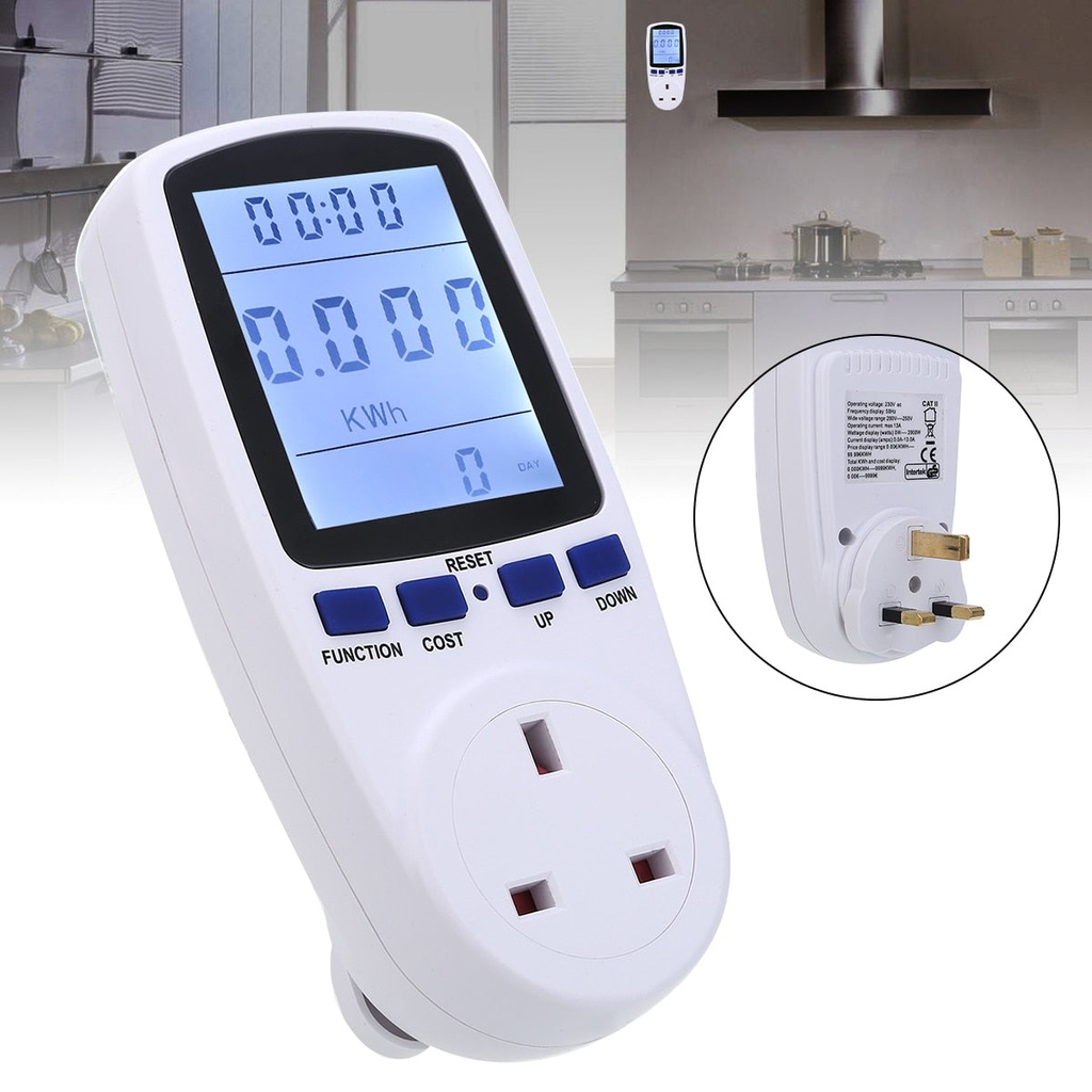 [78876] Single Phase Electronic Kilowatt Hour Meter (digital) DDS480 10(60)A AC220V Image 