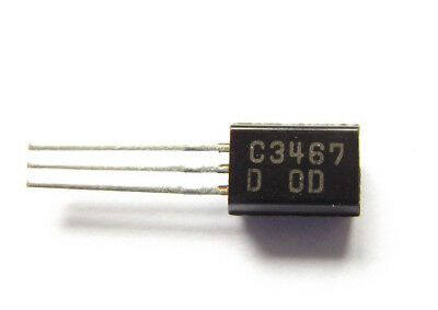 [73362] Transistor 2SC3467 NPN 200V  100mA Image 