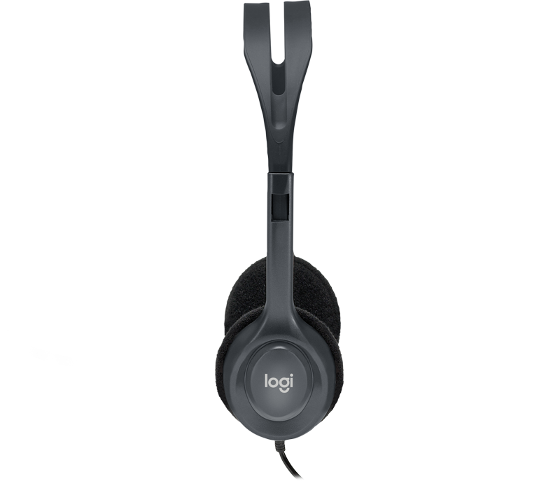 [80796] Logitech Headset Stereo Adjustable Headband Image 
