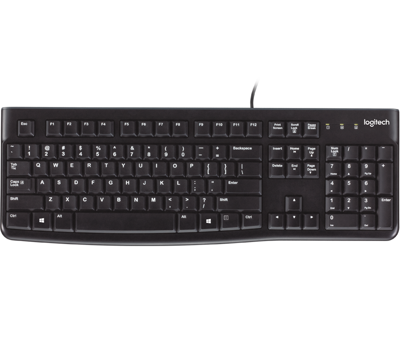 [80980] Logitech Keyboard USB Image 