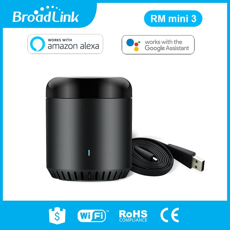 [22083] 2018 Upgraded Version Broadlink RM3 mini3 Smart Home Automation WIFI+IR+RF+4G Universal Controller for iOS Android Image 