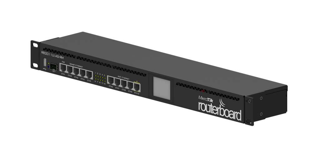 [81208] MikroTik RouterBoard 10 Ports (5/100mpbs – 5/1000mbps) Ethernet Router L5 Image 