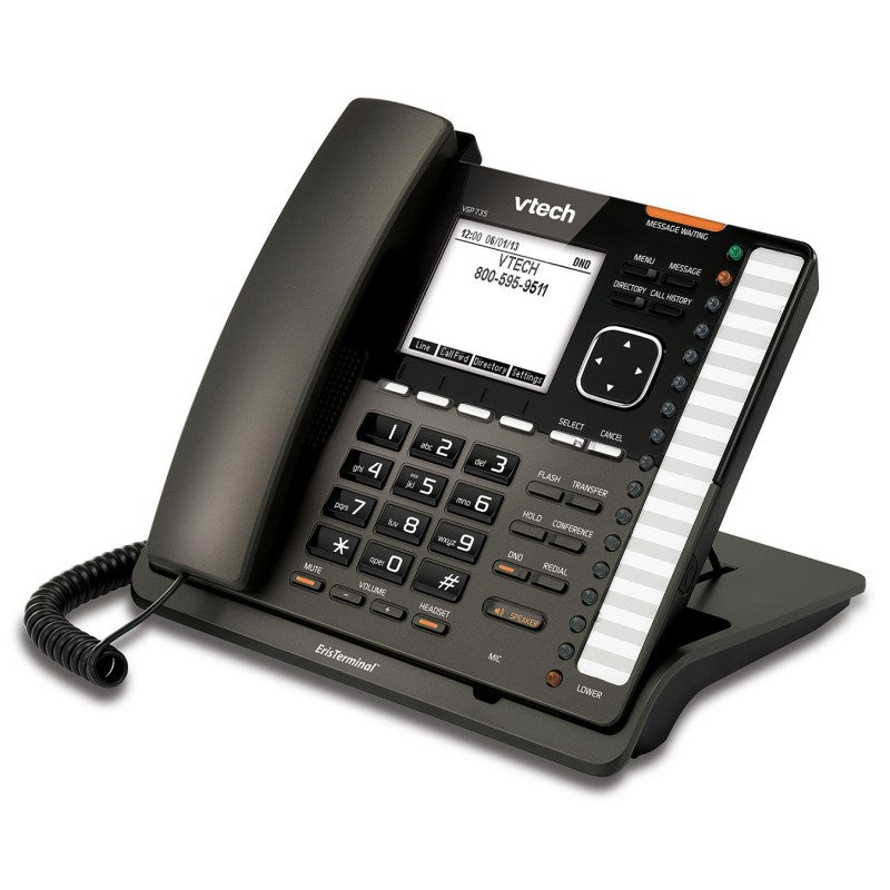 [81060] Vtech VSP735 Feature Deskset SIP Phone with PoE Image 