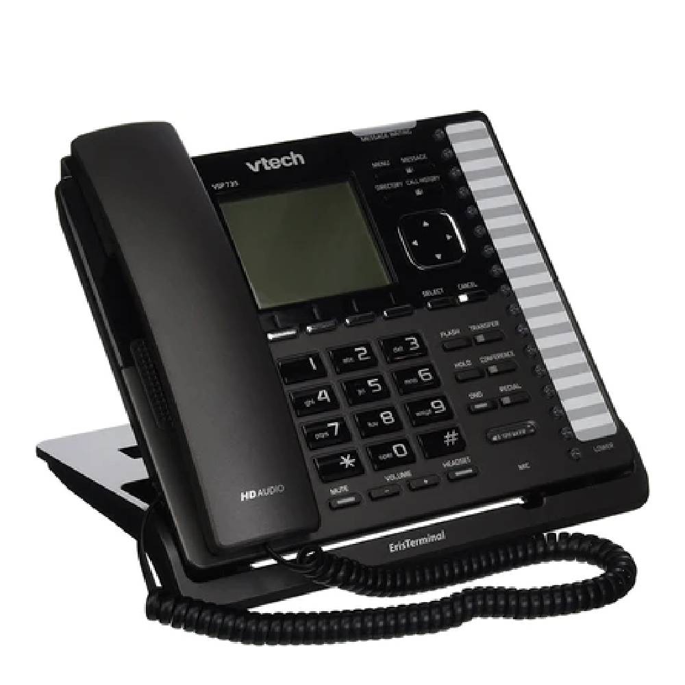 [81060] Vtech VSP735 Feature Deskset SIP Phone with PoE Image 