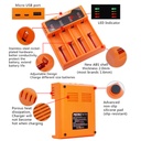 [80989] Ni-MH Li-ion/Li Fe PO4 Battery Charger 8341 (18650,AA,AAA,AAAA) Image 