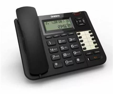 [80230] Uniden 2 Line Corded Landline Speaker Phone Image 