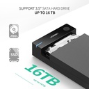 [79574] USB 3.0 3.5 Inch Hard disk Box  50cm    Black Image 