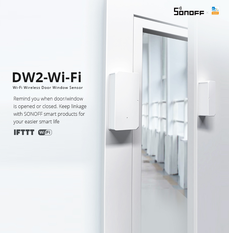 "SONOFF Wifi Wireless Door Window Sensor
"