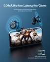 [83114] Gaming TWS RGB Earbuds With Low delay And Detachable Microphone Image 