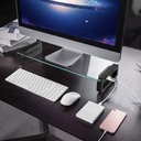 [83125] Monitor Stand Rise With 4 Port USB Dock Image 