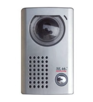 Video OutDoor Phone 1/3" Color CCD Zinc Alloy Casing Flush mount
