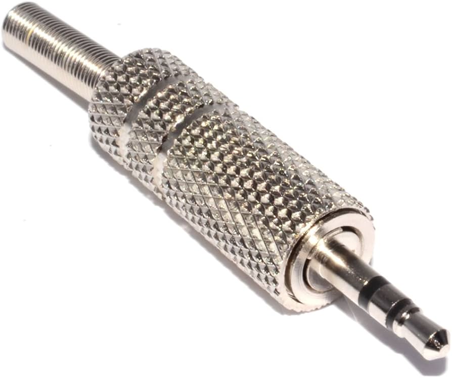 2.5 Stereo Male Soldering Metal Jack