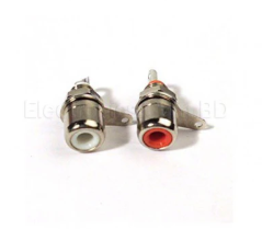 RCA Mount Female Jack 3 colour